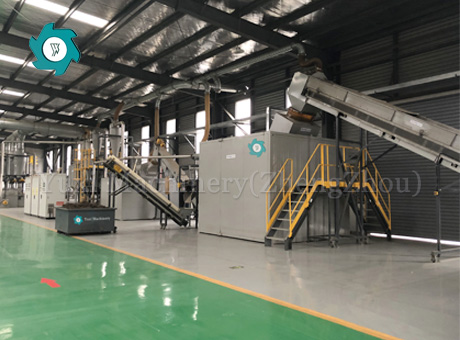 Car Recycling Line Customer Site