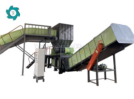 Double Shaft Coarse Crushing Machine